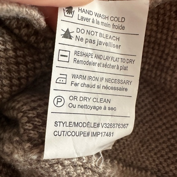 Vince • Intarsia Wool Cashmere Colorblock‎ Sweater - Picture 6 of 8